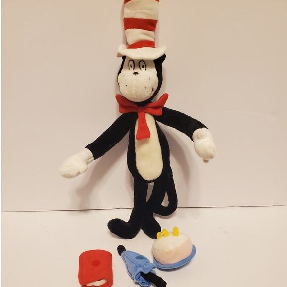 Dr Seuss Cat in the Hat Official Movie Merchandise Universal 2003 Only Plush - Picture 2 of 6